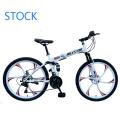 cheapest carbon pictures foldable 26inch 21 mountain bike /  2020 cheap folding moutain bicycle / mtb in stock